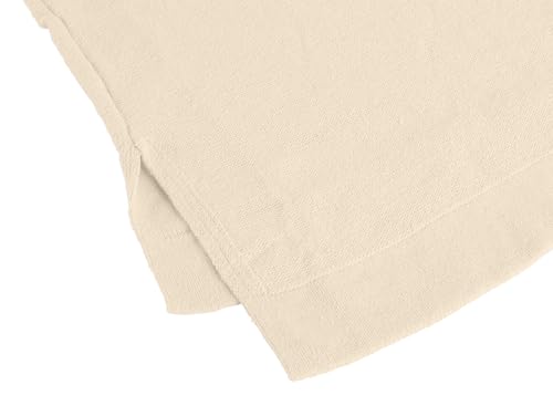 Image of yoeasy Women's Turtleneck Oversized Long Batwing Sleeve Pullover Sweater Spilt Hem Knit Sweater