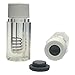 J.G. Finneran 9450-01 Borosilicate Glass Storage Vial Holder with Spring, Stopper and White Polypropylene Closure, 2 mL Capacity (Pack of 5)