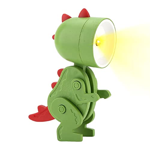 Keptfeet Lampada da Tavolo a LED con Dinosauro,Lampada da scrivania per Bambini a LED - Decorazione della tavola della Lampada della Luce Notturna del Dinosauro del Fumetto per la Stanza dei Bambini