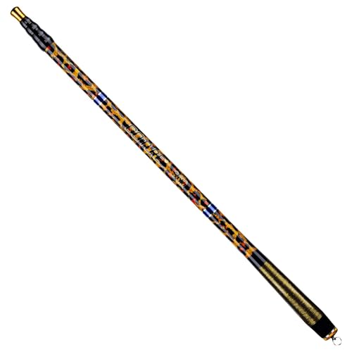 Goture Telescopic Ultralight Fishing Pole, Mini Pocket Travel Fish Pole 28 Tone, Portable Carbon High Strength Inshore Stream River Dike Lake Fishing Rod, 15FT