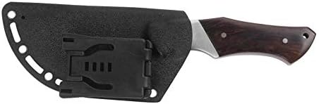 Route 83 Knives by MOE Cason Skinner Knife Gut Hook Handmade Kydex Sheath Stainless Steel Ebony Wood Handle