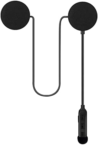 JZAQ Motorcycle Helmet Bluetooth Headset,Outdoor Headset,Waterproof Sports Headset,Speakers Hands Free,Music Call Control,Automatic answering,60 Hours Playing time High Sound System