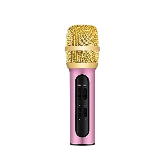 Trådlös Bluetooth Karaoke Mikrofon, 3-i-1 Dual Channel Portable Handheld Karaoke Mic Högtalare Machine Hemfödelsedagkyrka Sång För Alla Smartphones