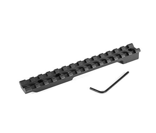EGW Ruger M77 Short Action Picatinny Rail (Must Drill & TAP Receiver) 0 MOA Includes Torx Bit and Screws Set