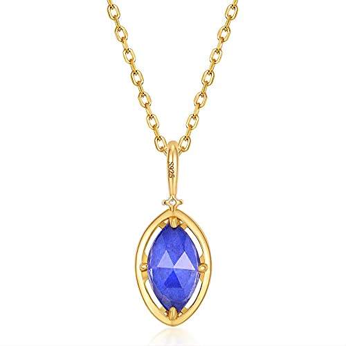 Pendentif en lapis lazuli bleu pour sublimer un décolleté