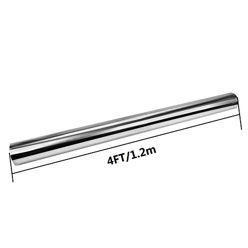 T-304 S/S Nonmagnetic Stainless Steel Exhaust Piping Tubing 4 Feet long OD:3\'\'/76mm