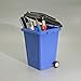 4Pcs Wheelie Bin Pencil Holders | Mini Trash Can | Mini Garbage Trash Pen Holder | Desk Toys, Perfect for Toddler/Small Children,Office Stationery to Organize The Desk