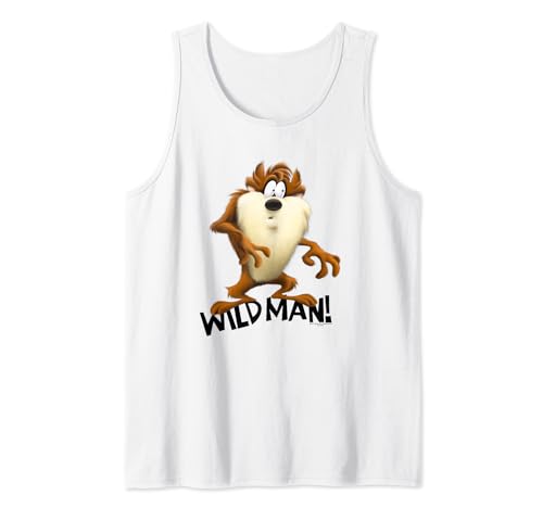 Looney Tunes Taz Wild Man Camiseta sin Mangas