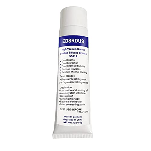 EDSRDUS SG01A High Vacuum Grease Special Thickened Formula Silicone Sealing