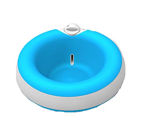 DZTIZI Pet Water Fountain，2L Automatic Filtering Drinking Fountains No Power Required Self-contained Filter For Kitten,Blue