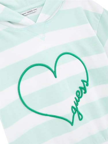 GUESS Girls' Eco Short Sleeve Hooded Active Top3