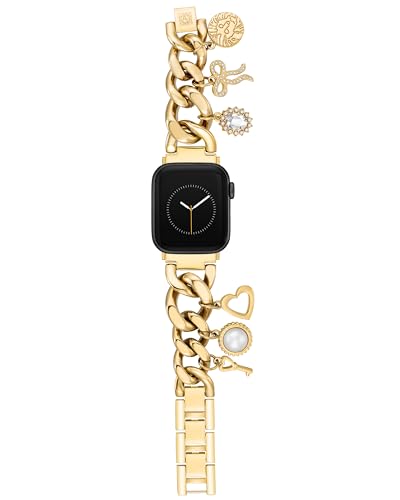 Image of Anne Klein Fashion Chain Bracelet for Apple Watch, Secure, Adjustable, Apple Watch Replacement Band, Fits Most Wrists