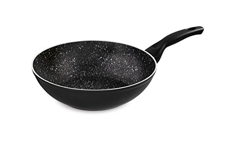 Barazzoni Dolomitica Wok de Aluminio 28 cm Negro miniatura 1