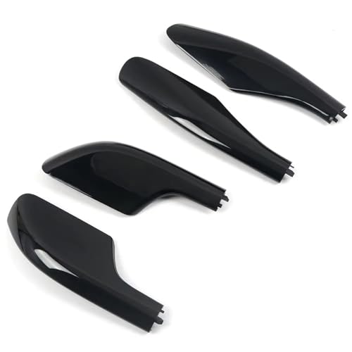 Baca Coche Para Toyota Para Land Para Cruiser Para Prado J90 1996-2002 Tapa Carcasa Extremo Riel Portaequipajes Techo Exterior Trasero Coche Roof Rails(Negro)