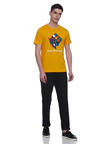 Image of Max Men Printed Crew Neck T-Shirt