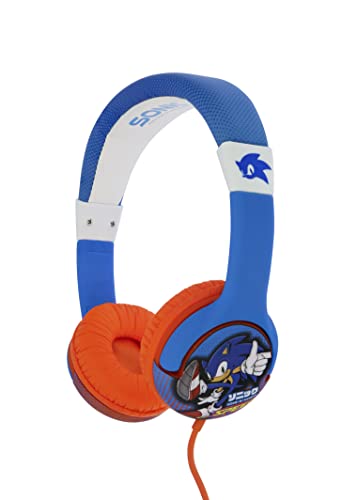 OTL Technologies SH0911 Kids Wired Headphones - Sonic The Hedgehog Kids Blue