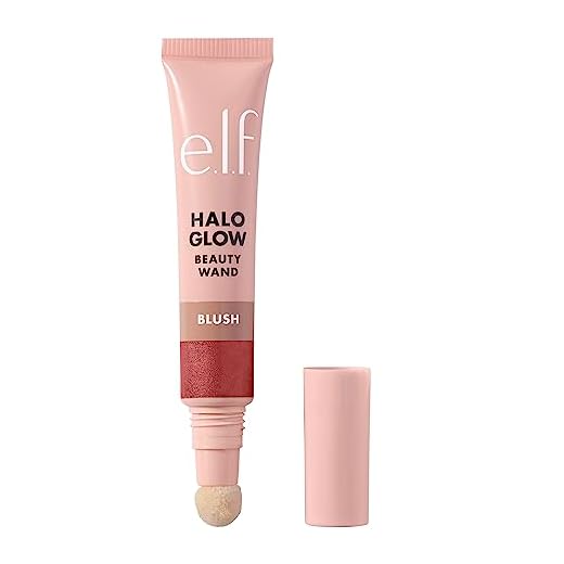 e.l.f. Halo Glow Blush Beauty Wand, Liquid Blush Wand For Radiant, Flushed Cheeks, Infused With Squalane, Vegan & Cruelty-free, Rosé You Slay