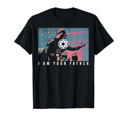 Star Wars Vader T-shirt avec citation mythique sur la paternité pour raviver la nostalgie