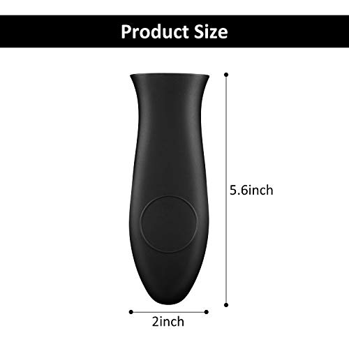 image for Shappy 6 Pieces Silicone Hot Handle Holder Silicone Handle Covers Cast