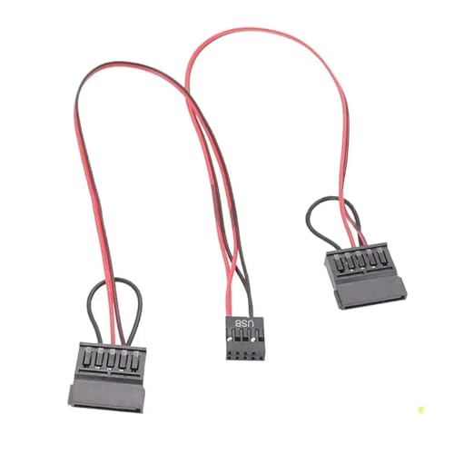 Cable Adaptador de Energía USB a SATA 30 cm