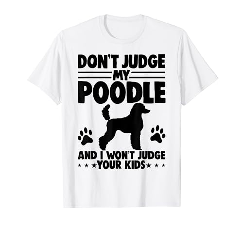 Best Dog Mom Ever Poodle Shirts Dog Tee Pet Love Women Maglietta