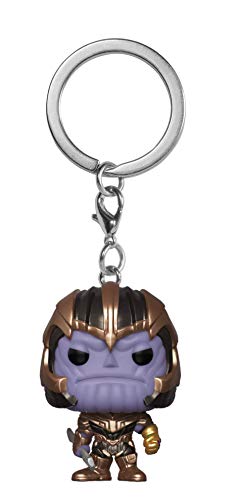 Funko- Pocket Pop Keychain: Avengers Endgame: Thanos Collectible Figure, Multicolor, Estándar (36680)