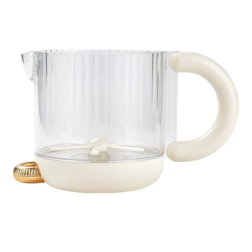 Vaso De Huevos Semiautomático, Herramienta De Cocina Ergonómica, Manual De 12 Onzas Con Batidor De Acero Inoxidable, Accesorio Para Hornear, Vaso Con Mango Antideslizante