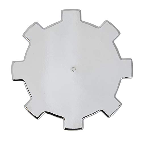 Image of GG Grand General 10223SP 33 mm X 3-1 /2 Inches Chrome Plastic Gear Screw-On Nut Cover