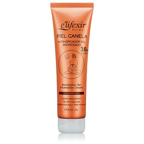 E'lifexir Piel Canela SPF 30. Gel Bronceador Cover