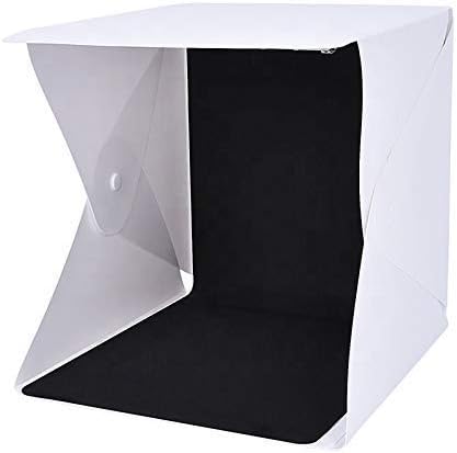 - SMILEDRIVE® Mini Portable Professional Photo Light Booth Product Photography Booth Studio with 1 LED Strips– 40x40x40 cm - Made in India
