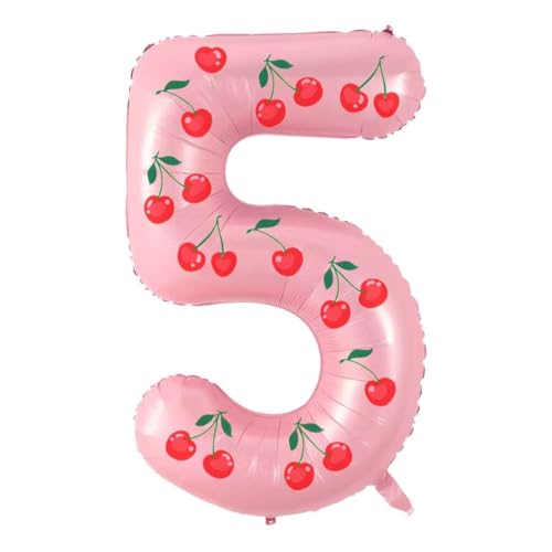 Ballons en aluminium chiffre 5 de 101,6 cm pour un anniversaire de mariage