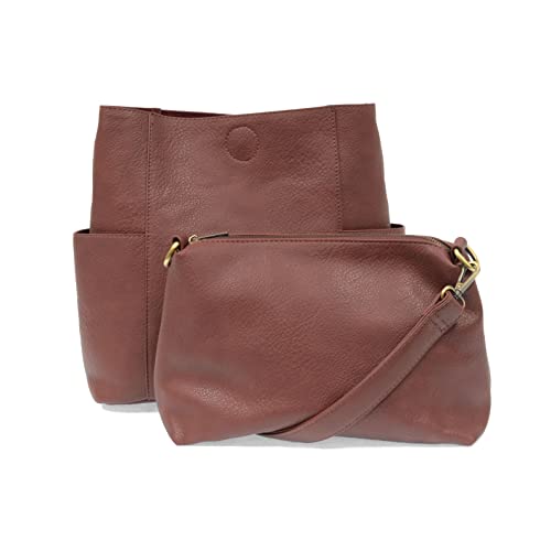 Image of Joy Susan Side-Pocket Bucket Bag: Kayleigh Crossbody