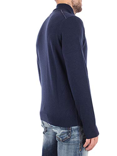 NAPAPIJRI Damavand Half Maglione, Blu (Blu Marine