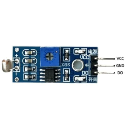 Image of Robocraze LDR Light Module | LM393 Light Detection Sensor Adjustable Sensitivity Digital Output 0-5V Compatible with Arduino IoT Automation | LDR Light Sensor Module (Pack of 2)