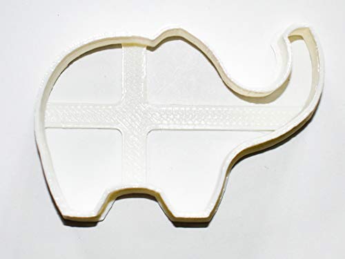 Elephant full body cookie cutter baby shower party gender reveal cake fondant baking