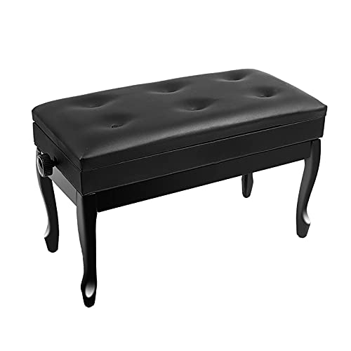 TEmkin Tabouret de Piano 10 cm réglable, Banc de Piano avec Compartiment à Musique, Chaise de Piano rembourrée en PU, adaptée à la Pratique de la Musique (BB) - Les Beatles, Paul McCartney, John Lennon, RIngo Starr, George Harrison TEmkin Tabouret de Piano 10 cm réglable, Banc de Piano avec Compartiment à Musique, Chaise de Piano rembourrée en PU, adaptée à la Pratique de la Musique (BB)