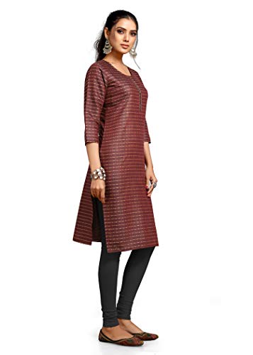 Image of Shiv Textiles Women's Cotton Regular Fashion Kurti