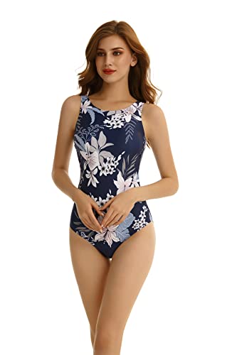 Women's One Piece Swimsuits for Athletic Training Swimsuits Swimwear Bathing Suits Bikini