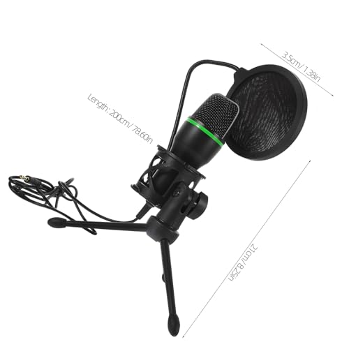 Microphone condensateur USB de table complet noir pour joueurs sur PC - 6