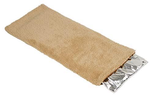 Kerbl Pet Fensterliegekissen, Katzenkissen, Katzenliegeplatz, hellbraun, 60x26x2cm, Polyester, Katzen, selbstwärmend, mit Anti-Rutsch-Noppen