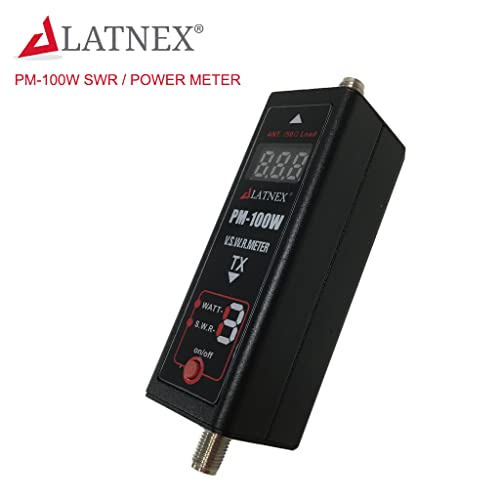 Image of LATNEX PM-100W Digital SWR Power Meter - 125-525MHz