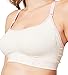 Cake Maternity Cotton Candy Wirefree Nursing Bra for Breastfeeding, Seamless Maternity Sleep Bra, Blush, Small
