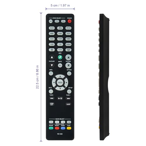 Télécommande RC-1252 touches d'accès rapide ampli Denon AVR-S750H - 7
