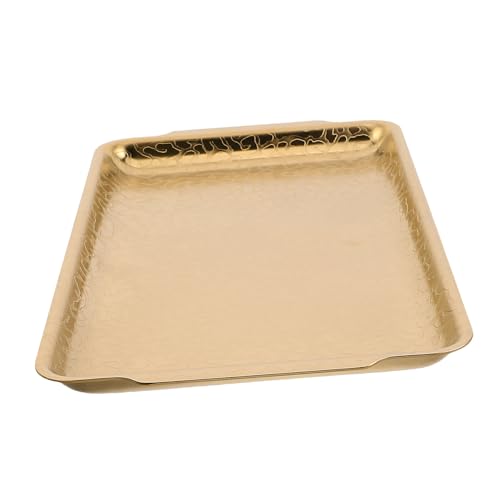 Gatuida 1piezas Plato Inoxidable para Asar y Servir Griddle De Bandeja Calentadora para BBQ para Eventos Sociales y Reuniones Familiares