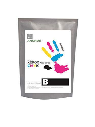 Image of Anchor Black Toner Powder for use in Xerox 7000 Series - 250g