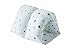 Yatas Bedding Adjustable Nursing Pillow for Breastfeeding and Bottle Feeding â€“ Machine Washable, White with Stars Print Soft Cotton Cover - Baby Positioner for Sleeping, Travel - Multipurpose Cushion