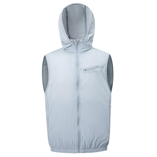 Chaqueta de enfriamiento con 2 ventiladores mejorados chaleco transpirable XL