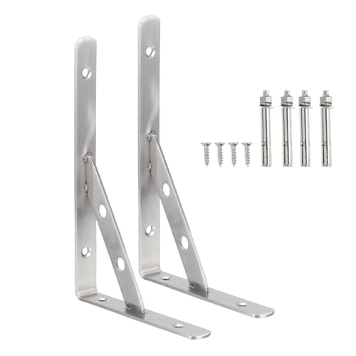 Support d'étagère murale pour table rabattable et gain de place cuisine