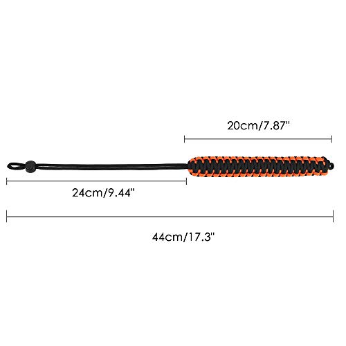 MoKo DSLR/DSLM Handschlaufe Kamera, Nylon Paracord Kamera-Handschlaufe Wrist Strap Kordel Kameragurt Handstrap für Nikonöse Nikon Sony Fuji Gopro Wii Switch Canon – Bild 7