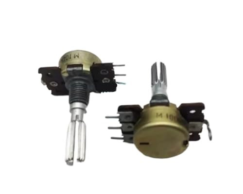 Potentiomètre RK16 G100K linéaire à simple liaison avec point médian de 25mm